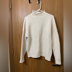 Cream Turtleneck size L